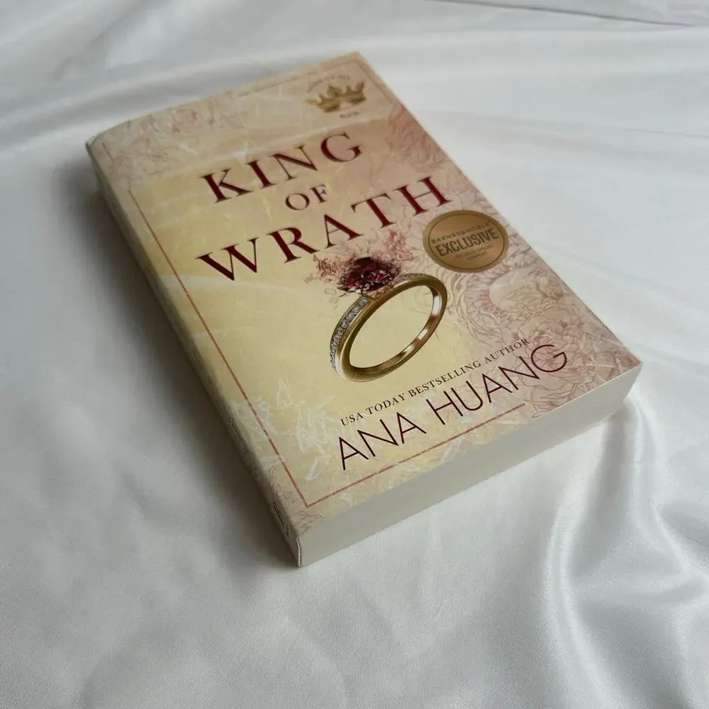 King of Wrath Ana Huang B&N Exclusive Special Edition Paperback OOP Like New